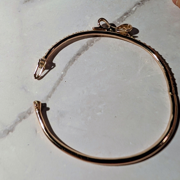 Kate Spade Elegant Rose Gold Bow Bracelet - Picture 5 of 7